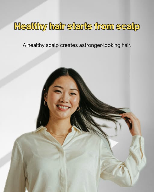 Healthy hair starts with a healthy scalp. 🌿
Your scalp is where your hair grows, so keeping it clea
