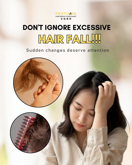 Seeing more hair than usual on your pillow, comb or shower drain? 👀
Some daily hair shedding is nor