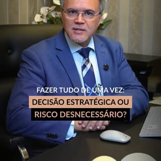 O equilíbrio entre a otimização de resultados e o rigor técnico. 🏛️

A associação de procedimentos 