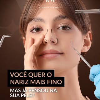 A previsibilidade e a elegância de uma rinoplastia começam na análise minuciosa daquilo que reveste 