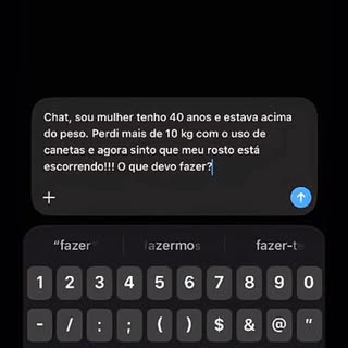 Perda de peso após uso de canetas; sensação de face escorregando e flacidez!
Hoje essa queixa é diár