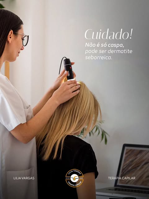 Nem toda descamação é apenas caspa. ⚠️

Coceira, vermelhidão, oleosidade e descamação persistente po