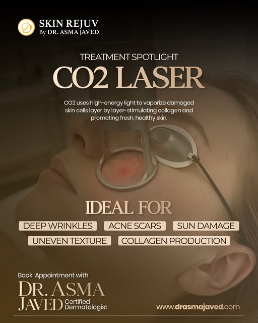 Deep wrinkles and scars don't fade on their own. 
CO2 Laser works layer by layer to reveal fresher, 