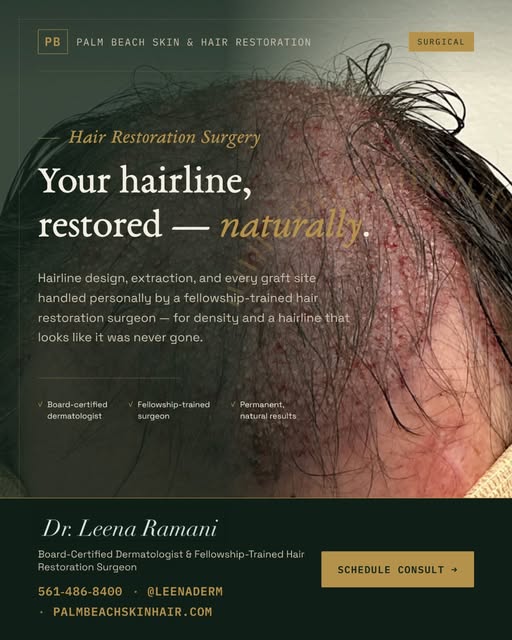 A receding hairline doesn’t have to be permanent. Hair transplant surgery restores natural density a