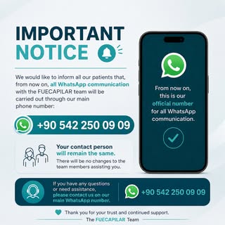 📢 𝐈𝐦𝐩𝐨𝐫𝐭𝐚𝐧𝐭 𝐍𝐨𝐭𝐢𝐜𝐞 𝐟𝐨𝐫 𝐀𝐥𝐥 𝐅𝐔𝐄𝐂𝐀𝐏𝐈𝐋𝐀𝐑 𝐏𝐚𝐭𝐢𝐞𝐧𝐭𝐬

We would lik