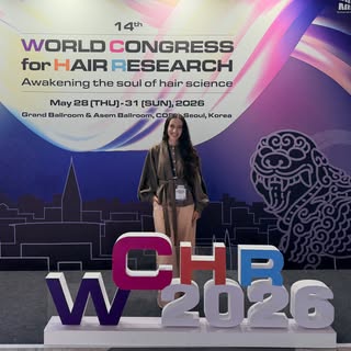 Diretamente do 14th World Congress for Hair Research, em Seul 🇰🇷

Terceiro dia por aqui e a mente 