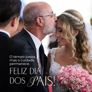 O cuidado de um pai vai muito além dos momentos marcantes. 

Está nas pequenas atitudes do dia a dia