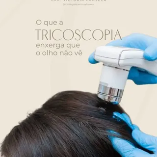 Existem alterações no couro cabeludo que simplesmente não podem ser vistas no espelho.

Durante a tr