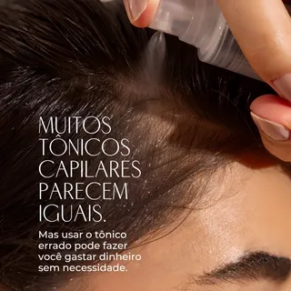 Uma dúvida muito comum no consultório é: "Dra., qual é o melhor tônico para queda de cabelo?"

E a v