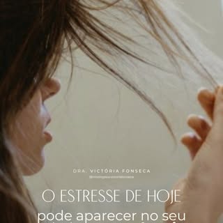 Você passa por uma fase de estresse intenso e, meses depois, percebe que seu cabelo começou a cair m