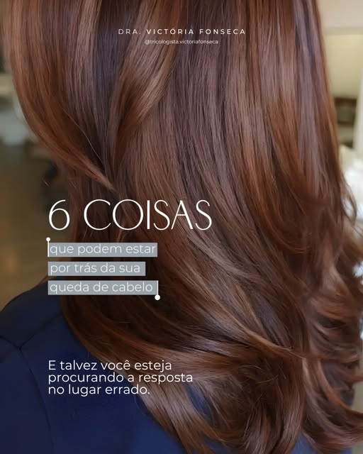 Nem toda queda de cabelo começa no couro cabeludo.

Às vezes, existe algo acontecendo no organismo q