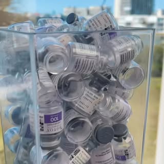 ✨ RAFFLE TIME ✨

We saved every empty Botox, Dysport & Daxxify bottle from 2025… and the final numbe