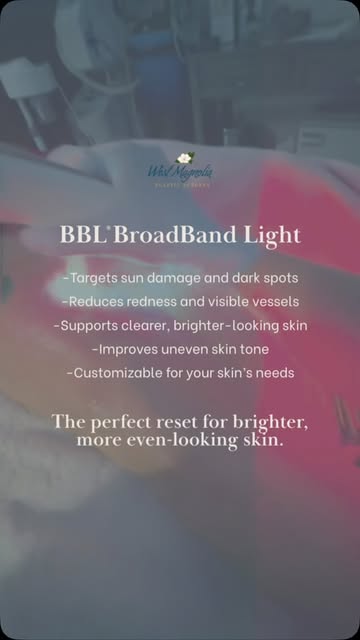 Brighter, clearer, more even-looking skin starts with BBL® BroadBand Light. ✨

This customizable lig