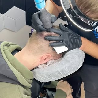 Density session 1. 

Selle kliendi puhul oli hõrenemine kuivade juustega vaevu märgatav. Kuid kui ju