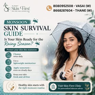 🌧️ MONSOON SKIN SURVIVAL STARTS WITH THE RIGHT ROUTINE! ✨

Rainy weather can bring excess oil, brea
