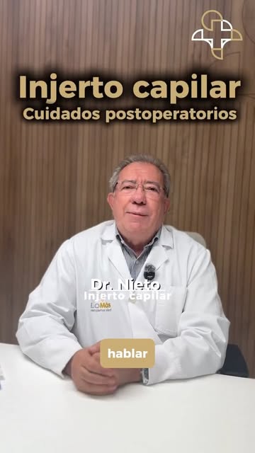 ¿Te acabas de realizar un injerto capilar? 👨🏻‍⚕️

El Dr. Nieto, cirujano capilar de LoMás, nos da 