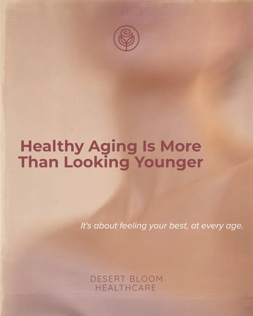 Healthy aging is about more than appearance, it's about having the energy, strength, and resilience 