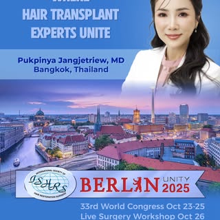 See you guys in Berlin!

International Society of Hair Restoration Surgery - ISHRS