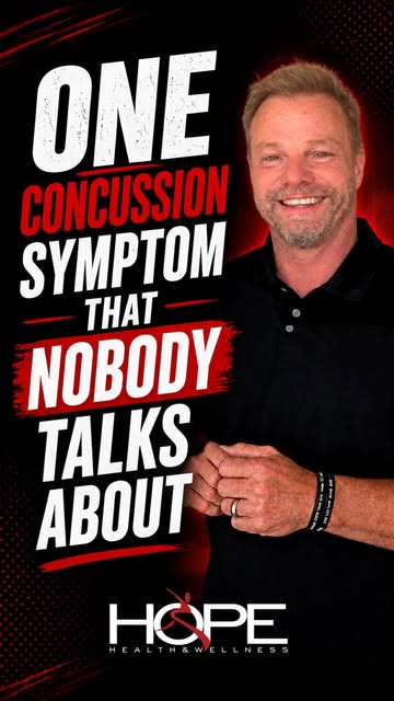The concussion symptoms nobody talks about might be the ones you’re experiencing. 🧠

Not every conc