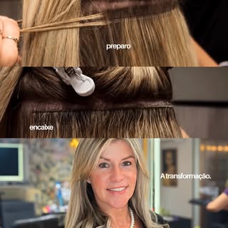 O segredo de um mega hair impecável está no que quase ninguém vê.

Cada mecha é posicionada com cuid