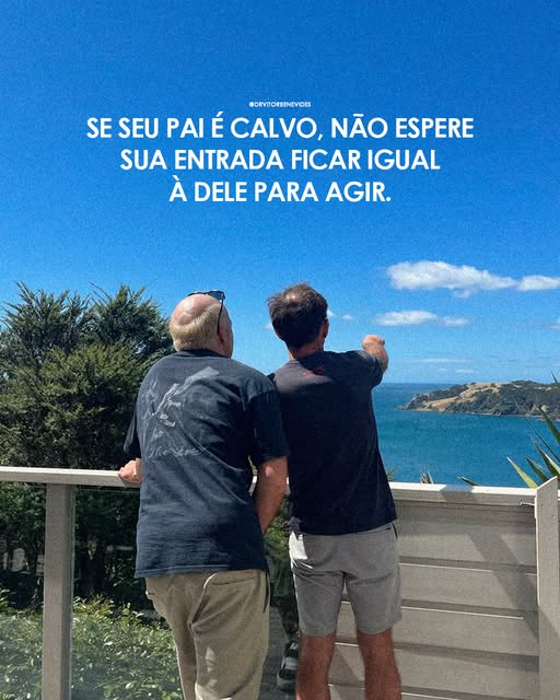 A calvície não começa quando o cabelo “some”.

Muitas vezes, o primeiro sinal é o fio ficando mais f