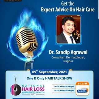 A talk on post-COVID hair loss.