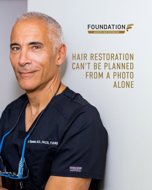 Photos can show where hair is thinning.

They cannot tell the entire story.

A comprehensive hair re