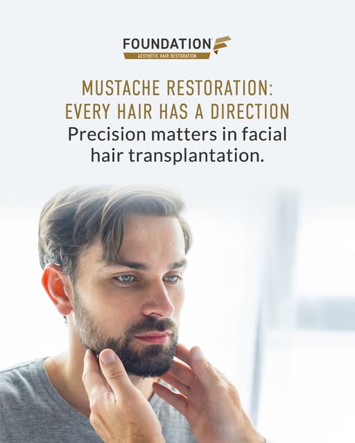 Mustache restoration may involve a relatively small area, but technically, it demands an exceptional