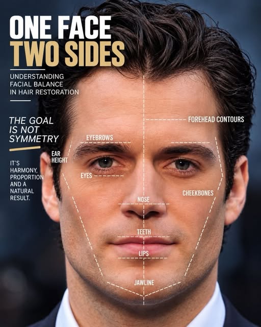 Asymmetry is natural. And that’s a good thing.

One face. Two sides. Not a mirror image — and never 