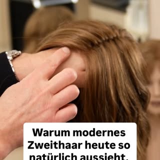 Viele Menschen haben noch das Bild der klassischen Perücke im Kopf.

Unnatürlich.
Dick.
Sofort erken