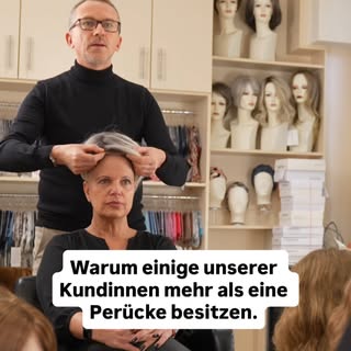 Viele denken, dass eine Perücke eine einmalige Entscheidung ist.

In der Praxis sieht das oft anders