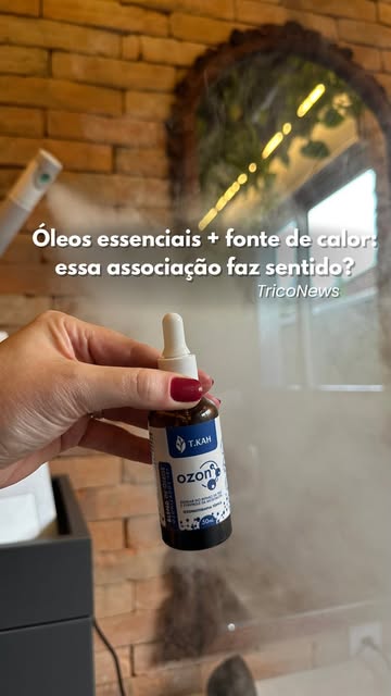 Você associa o vapor de ozônio com blend de óleos? 

Óleos essenciais precisam de tempo em contato c
