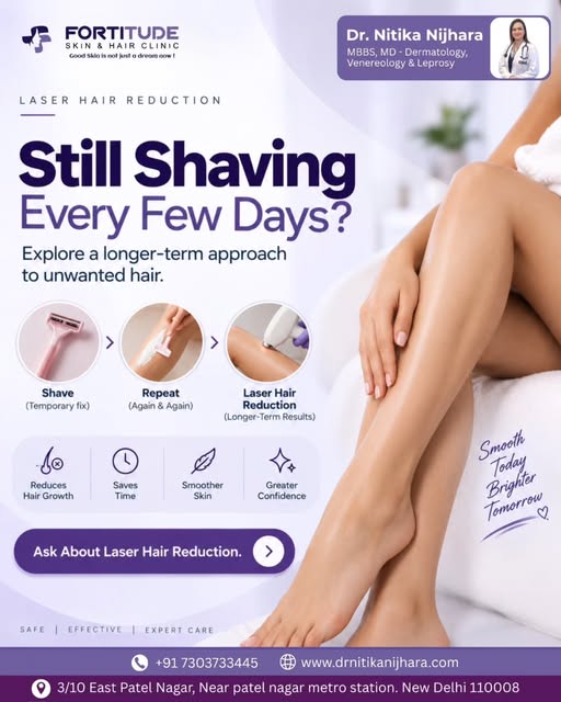 Say goodbye to the hassle of frequent shaving and explore a longer-term approach to unwanted hair wi