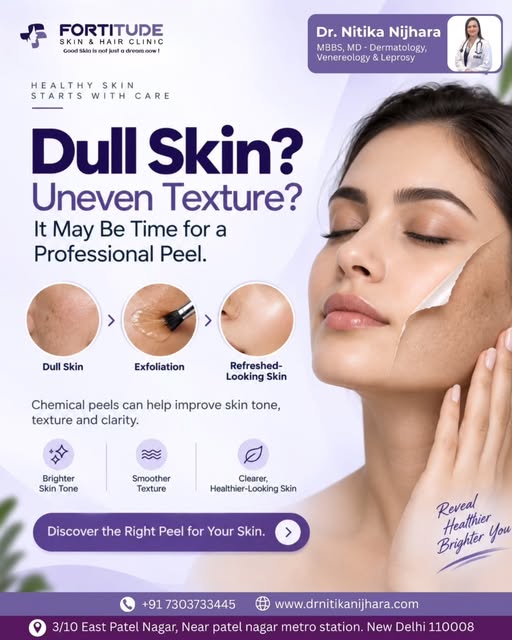 Dull skin and uneven texture can make your complexion look tired and less radiant. A professionally 
