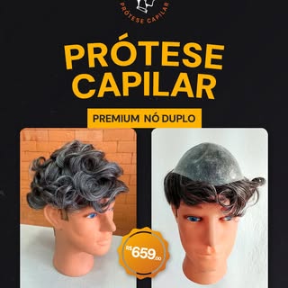 ✨ Recupere sua confiança com naturalidade! ✨

A nossa Prótese Capilar Premium Nó Duplo é perfeita pa