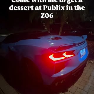 Getting dessert 🍮 in a Z06 #z06 #vette #corvette #americanmade #chevy #chevrolet