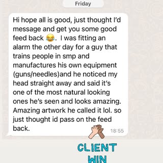 So this message made my weekend 🤩

I love when my clients take a second to tell me the great feedba