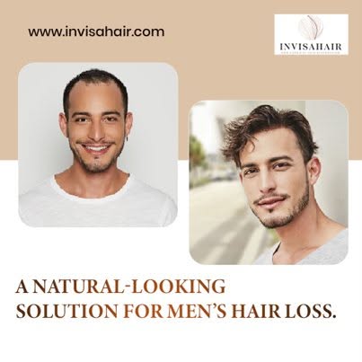 Men experiencing hair loss have options beyond simply accepting thinning or receding hair. Invisahai