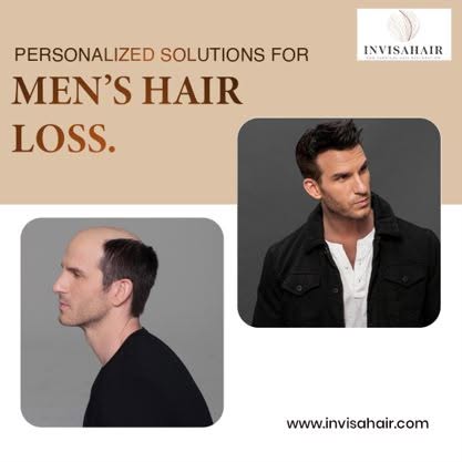 Hair loss looks different for every Men, so the right solution should feel personal too. Invisahair 