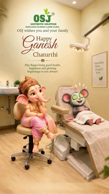 Even Mushak subha-subha OSJ Clinic pohoch gaye festive glow ke liye! ✨🐭

When it’s festival season,