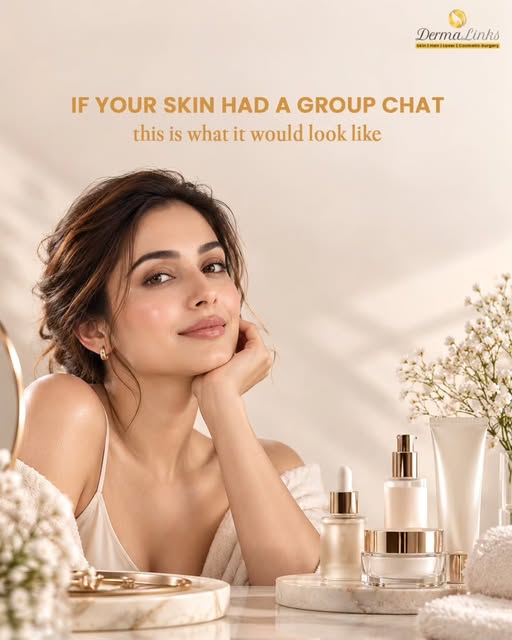 💬 If Your Skin Had a Group Chat…

…and honestly, everyone would have something to say! 😂✨

🧴 Clea