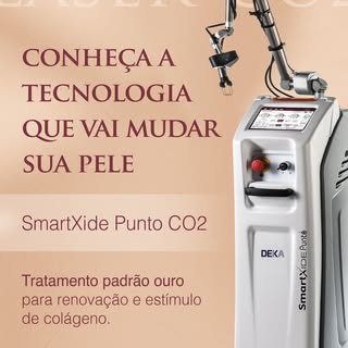 SMARTXide Punto CO₂: o laser padrão-ouro para renovação da pele e estímulo de colágeno.

Indicado pa