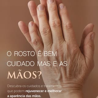 Enquanto dedicamos muitos cuidados ao rosto, as mãos costumam ser esquecidas. Porém, elas estão entr