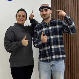 Yeni bir başlangıcın mutluluğunu birlikte paylaşıyoruz ✨ Saç ekimimiz başarıyla tamamlandı, şimdi sı