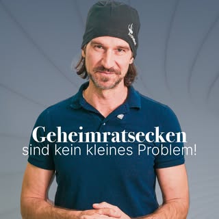 Geheimratsecken? Kein Grund zur Sorge denn wir haben die Lösung!

Geheimratsecken sind kein harmlose