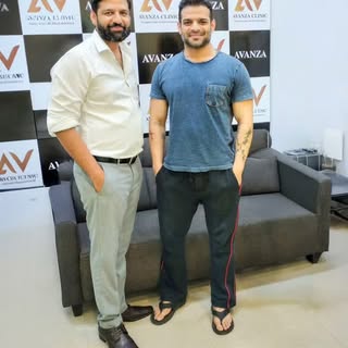 Delighted to welcome Karan Patel to Avanza Clinic for a personalized consultation with Dr. Tarun.

#