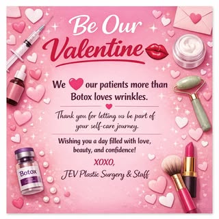 We 💗 our patients more than Botox loves wrinkles 😉

Thank you for trusting us with your confidence