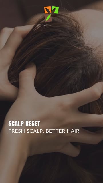 Your scalp has been trying to tell you something… 👀🫧

Oil buildup, flakes, itchiness, or that heav
