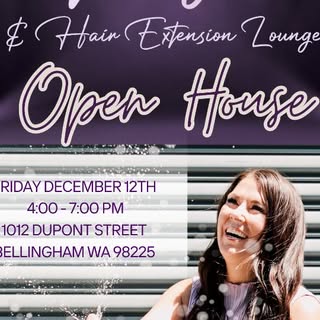 💜 Open House 💜

The new Fringe Hair Extension Lounge is officially here, and I’m throwing the door