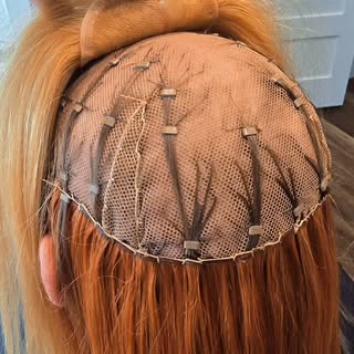 My fabulous redhead was back in the salon today for her maintenance appointment, and we decided it w